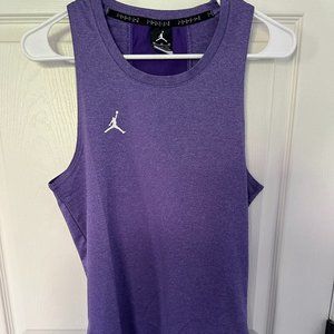 Jordan Men's tank top- purple, new, never worn, Size M